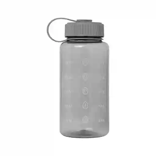 Botella de Plástico de Agua Fría con Asa Cool Gris Miniso 