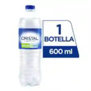 Agua Cristal Sin Gas 600 ml