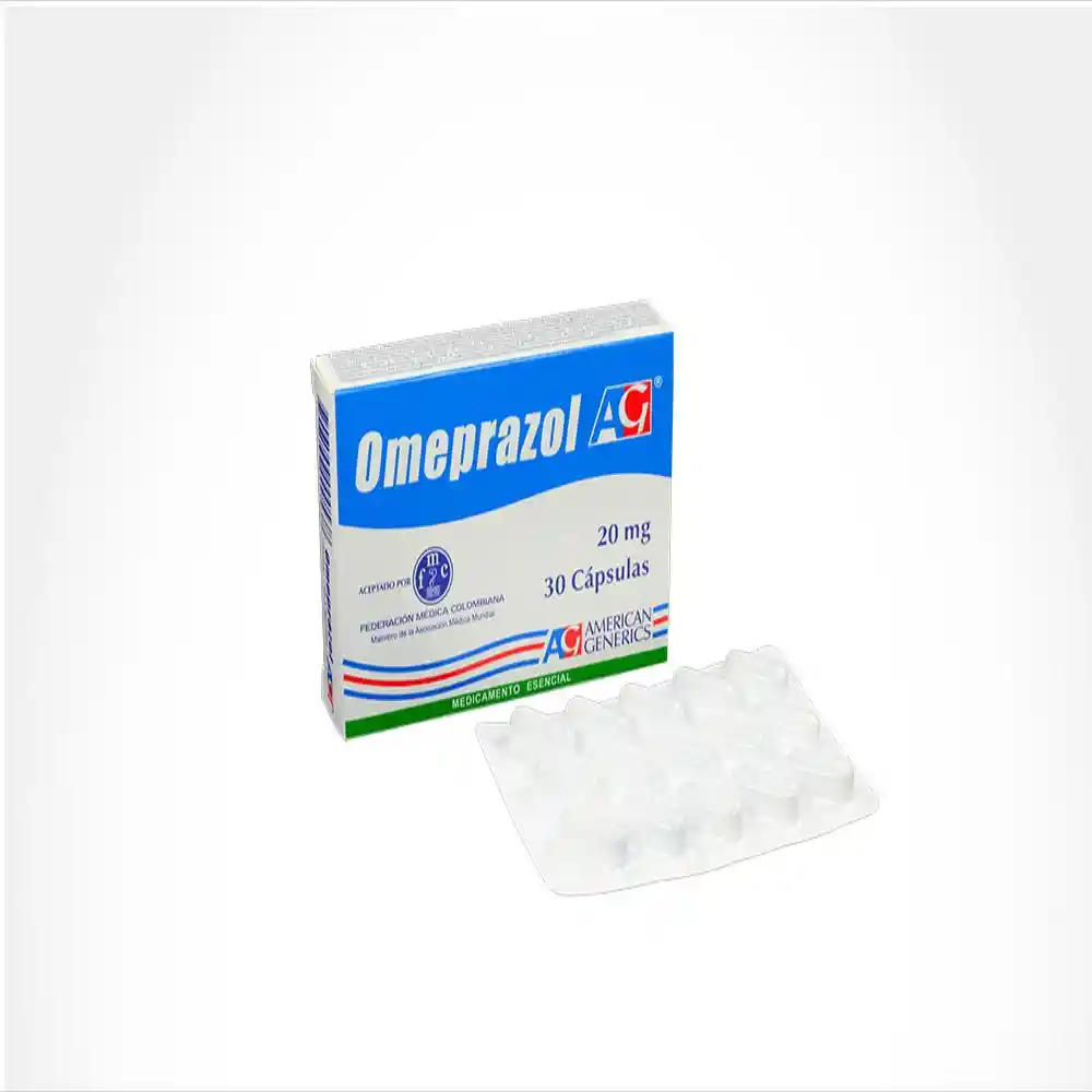 Omeprazol Ag (20 Mg)