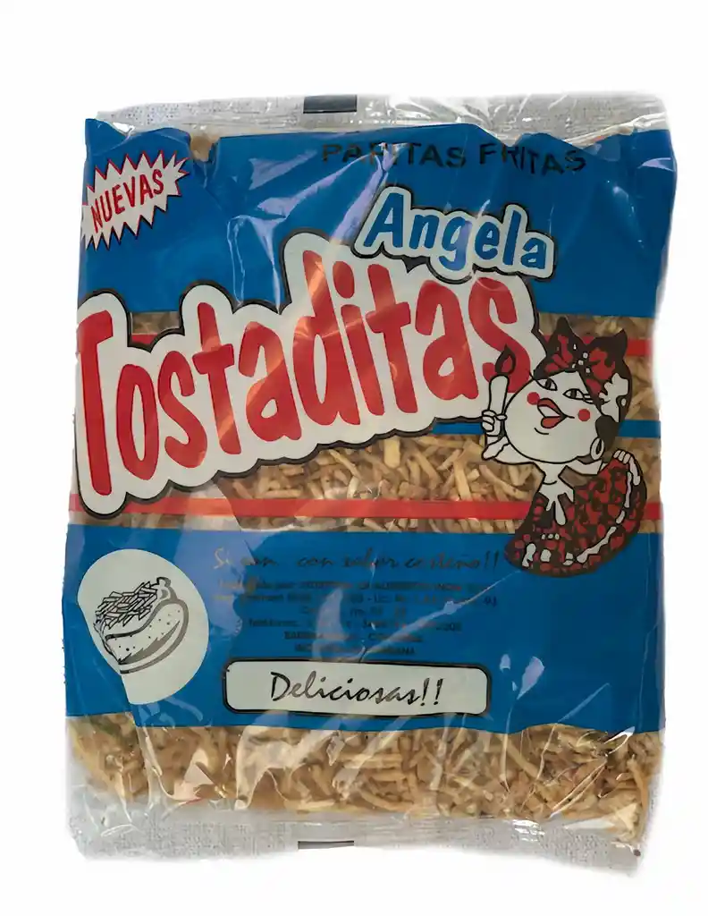 Tostaditas Angela Snack Papas Fosforito Natural