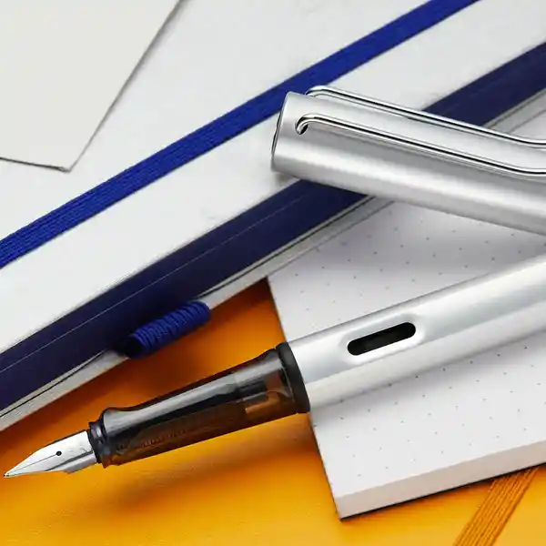 Lamy Estilógrafo al Star White Silver