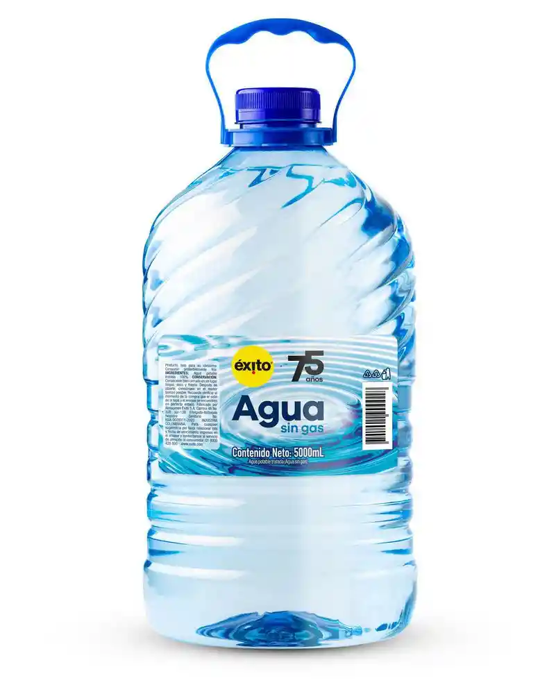  Éxito Agua Sin Gas 