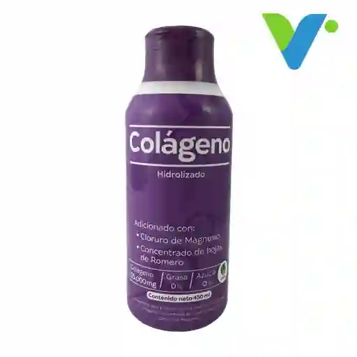 Nexo Colágeno Hidrolizado Líquido Con Cloruro de Magnesio Romer