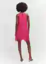 Vestido Florian Fucsia Talla S Mujer Mango