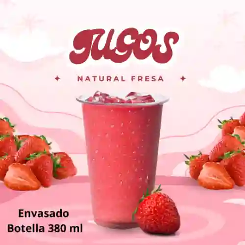 Jugo Natural Fresa en Leche 380ml