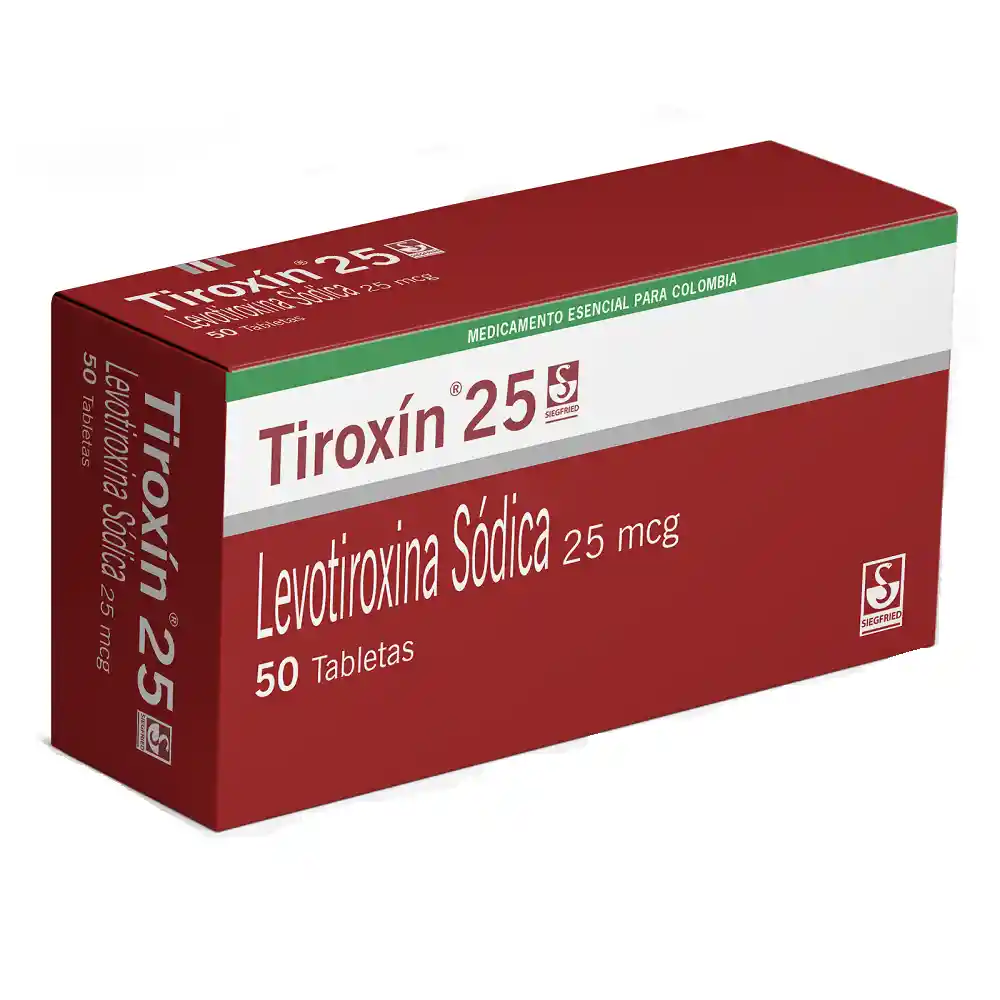  Tiroxin (25 Mcg) 