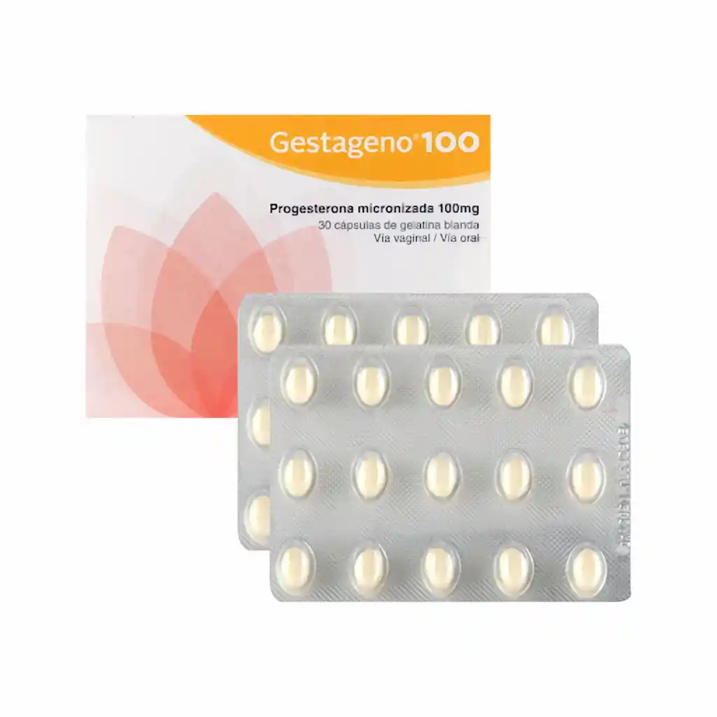 Gestageno Exeltis 100 Mg 30 Capsulas