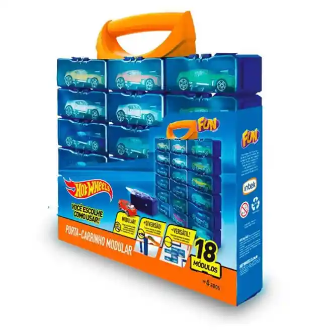 Hot Wheels Maleta Para Autos