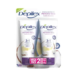 Depilex Crema Depilatoria para Piel Extra Seca