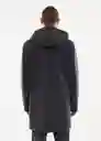 Abrigo Train Gris Talla XS Hombre Mango