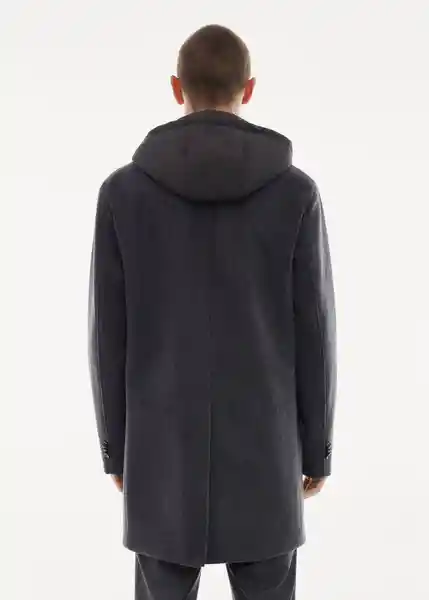 Abrigo Train Gris Talla XS Hombre Mango