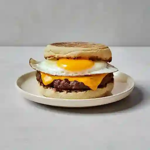 Muffin De Hamburguesa