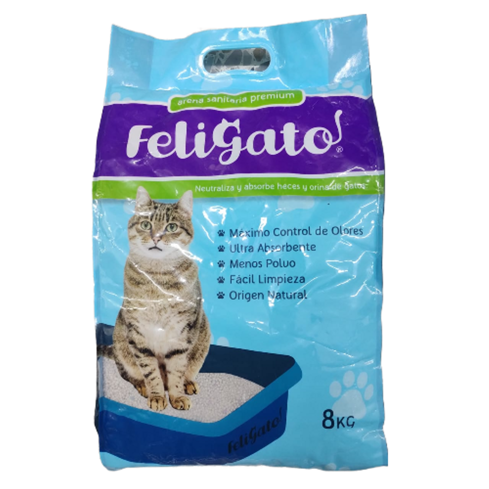 Feligato Arena Sanitaria para Gatos Premium 8 kg