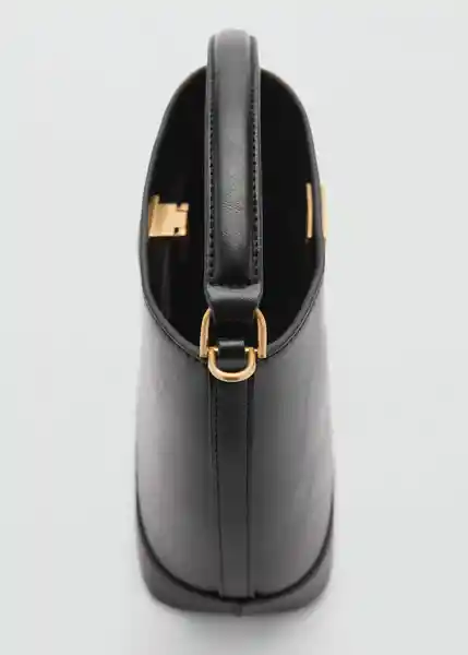 Bolso P Mike Cuero Mujer Mango