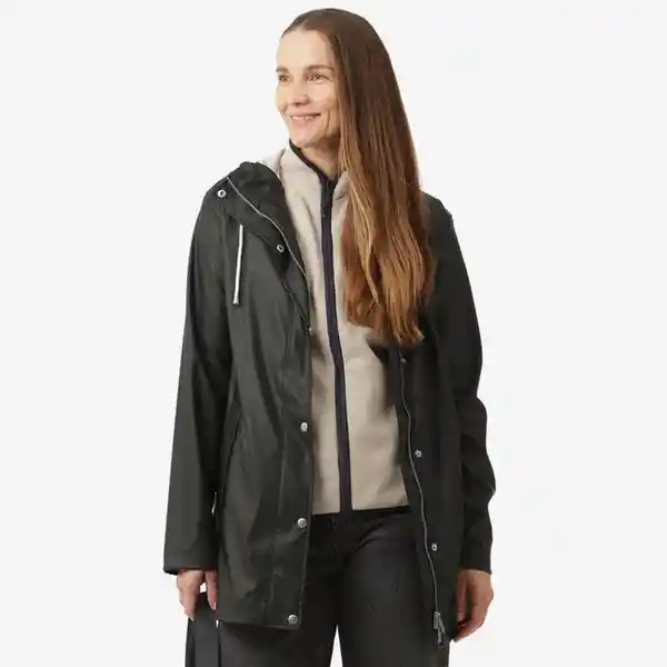 Ilse Jacobsen Chaqueta Impermeable Negra 34