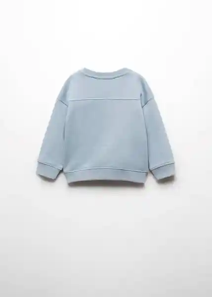 Sudadera Thesea Celeste Talla 71 Niños Mango