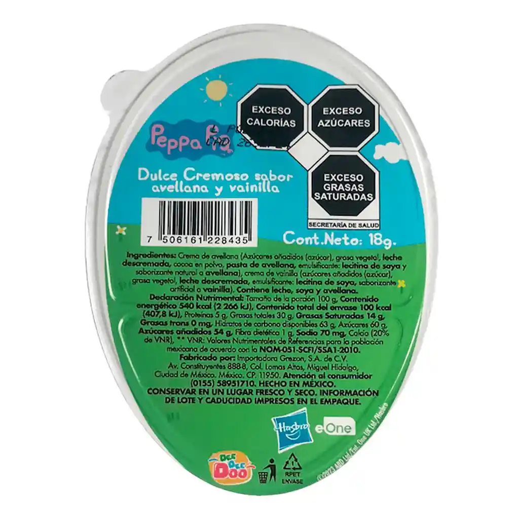 Chocolate Grezon Peppa Sorpresa