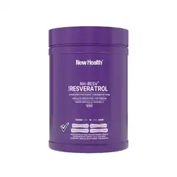 Nh-resv Resveratrol Sabor Uva New Health Pote