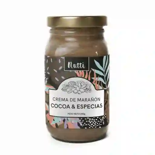 Nutti Crema de Marañón Cocoa y Especias