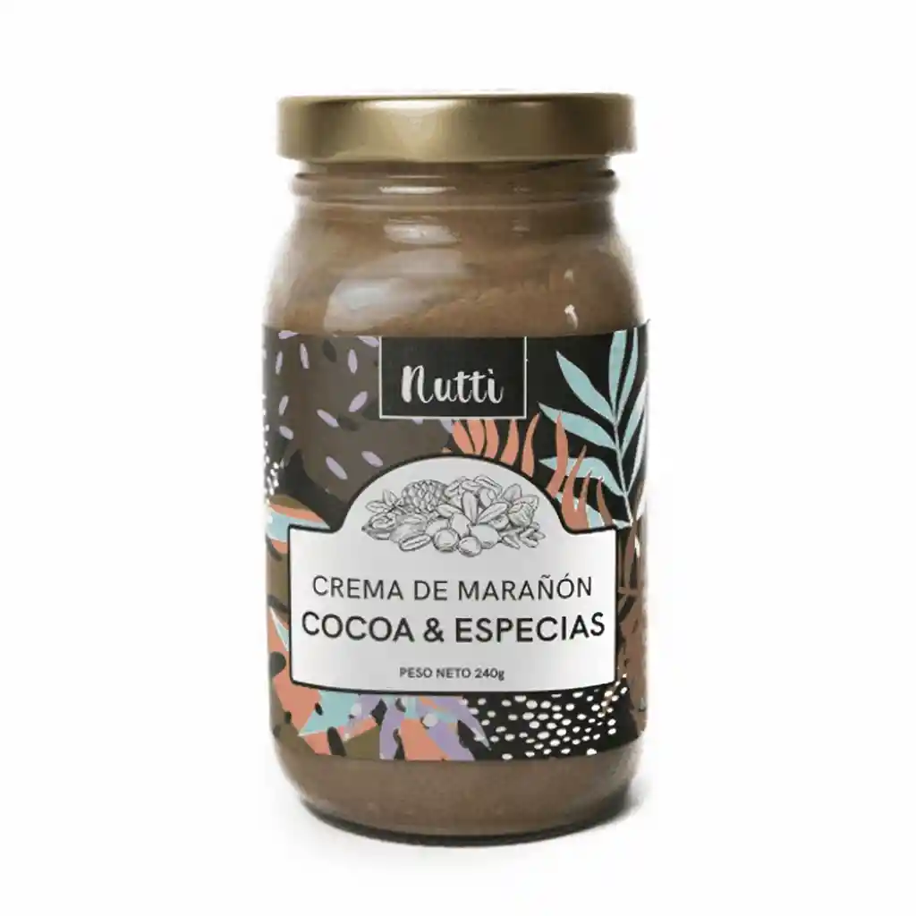 Nutti Crema de Marañón Cocoa y Especias