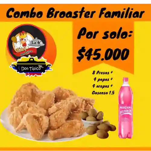 Combo Familiar Broaster