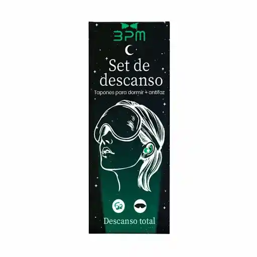 Tapones Para Dormir Bpm Max Con Antifaz Caja