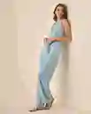 Vestido Azul Cielo Claro Talla M 693G001 Esprit