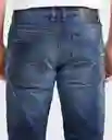 Jean Slim Fit Famous Azul Dark Ultra Oscuro 30 / 32 Chevignon