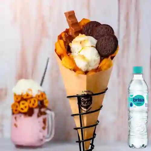 Combo Explosión Oreo + Brisa Sin Gas 600ML