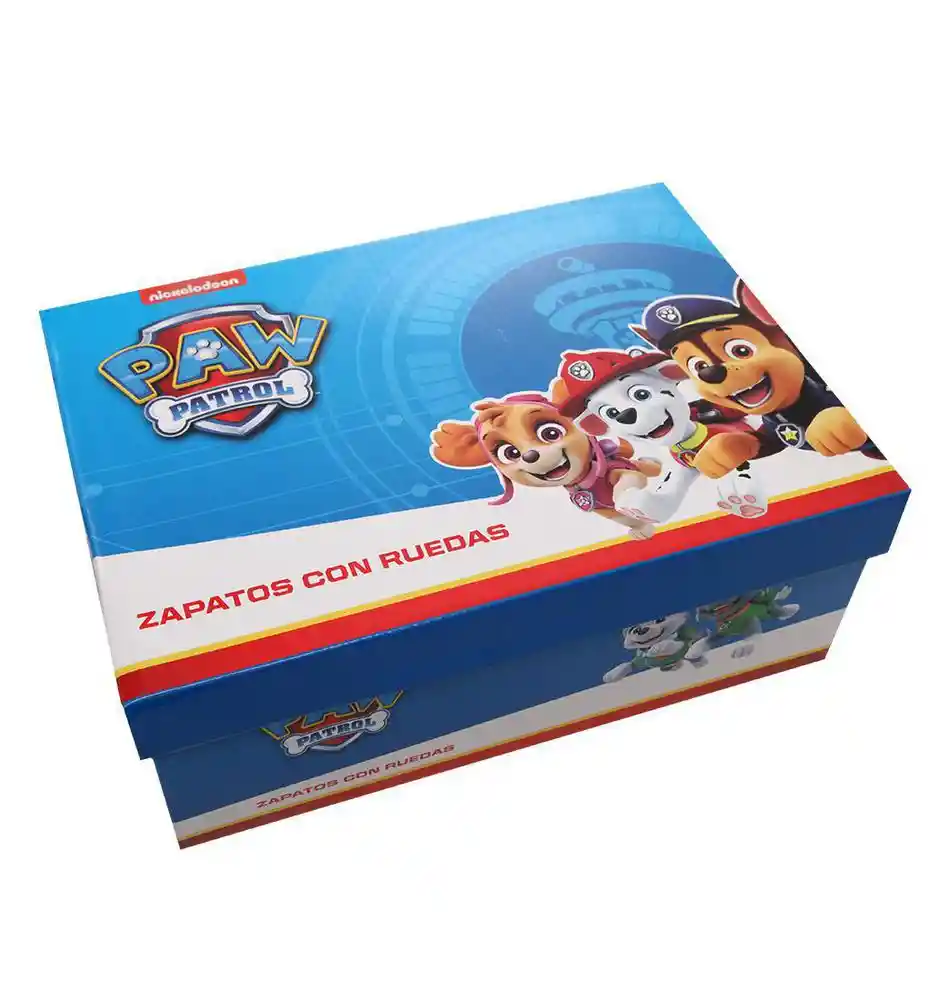 Zapato Ruedas Paw Patrol Azul Licencias Zs7086