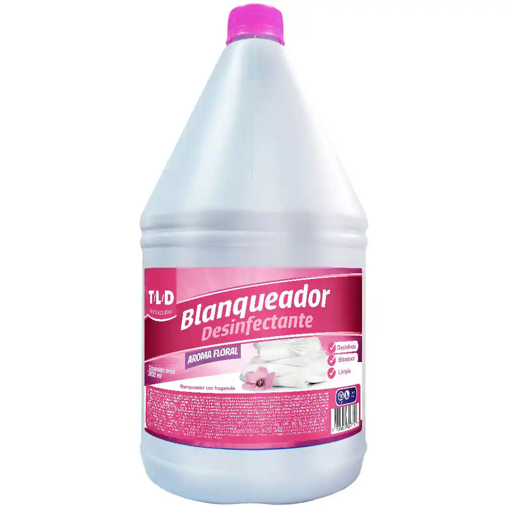 T/L/D Blanqueador Desinfectante Aroma Floral