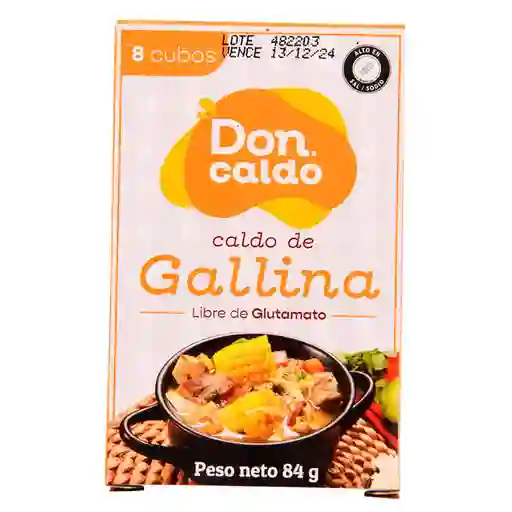 Don Caldo de Gallina Cubos