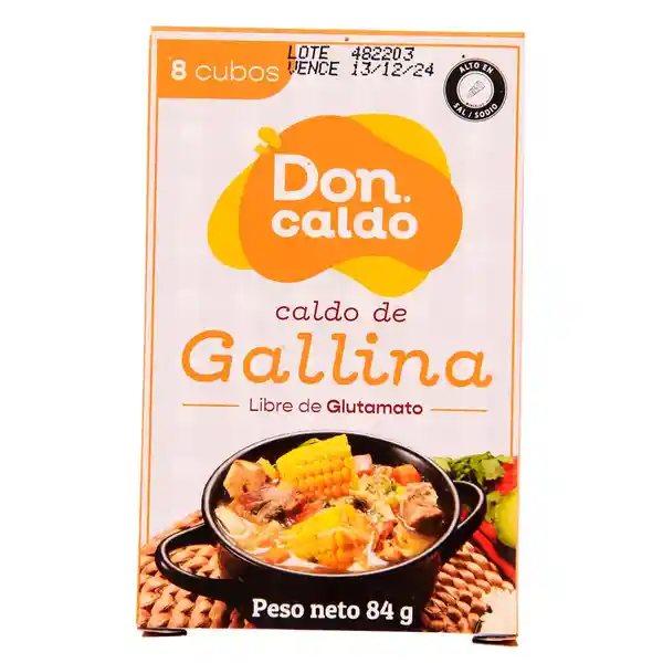 Don Caldo de Gallina Cubos
