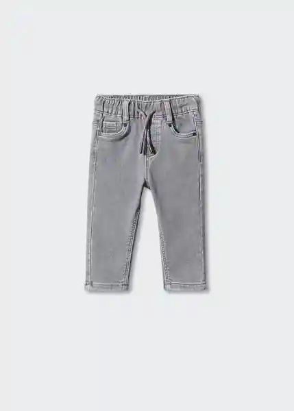 Jean Pablo Tejano Gris Talla 69 Niños Mango