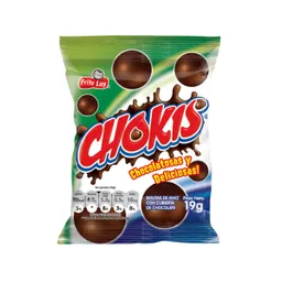 Chokis Bolitas de Maíz con Cubierta de Chocolate