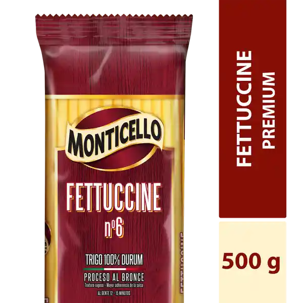 Monticello Pasta Fettuccine N°6 Premium