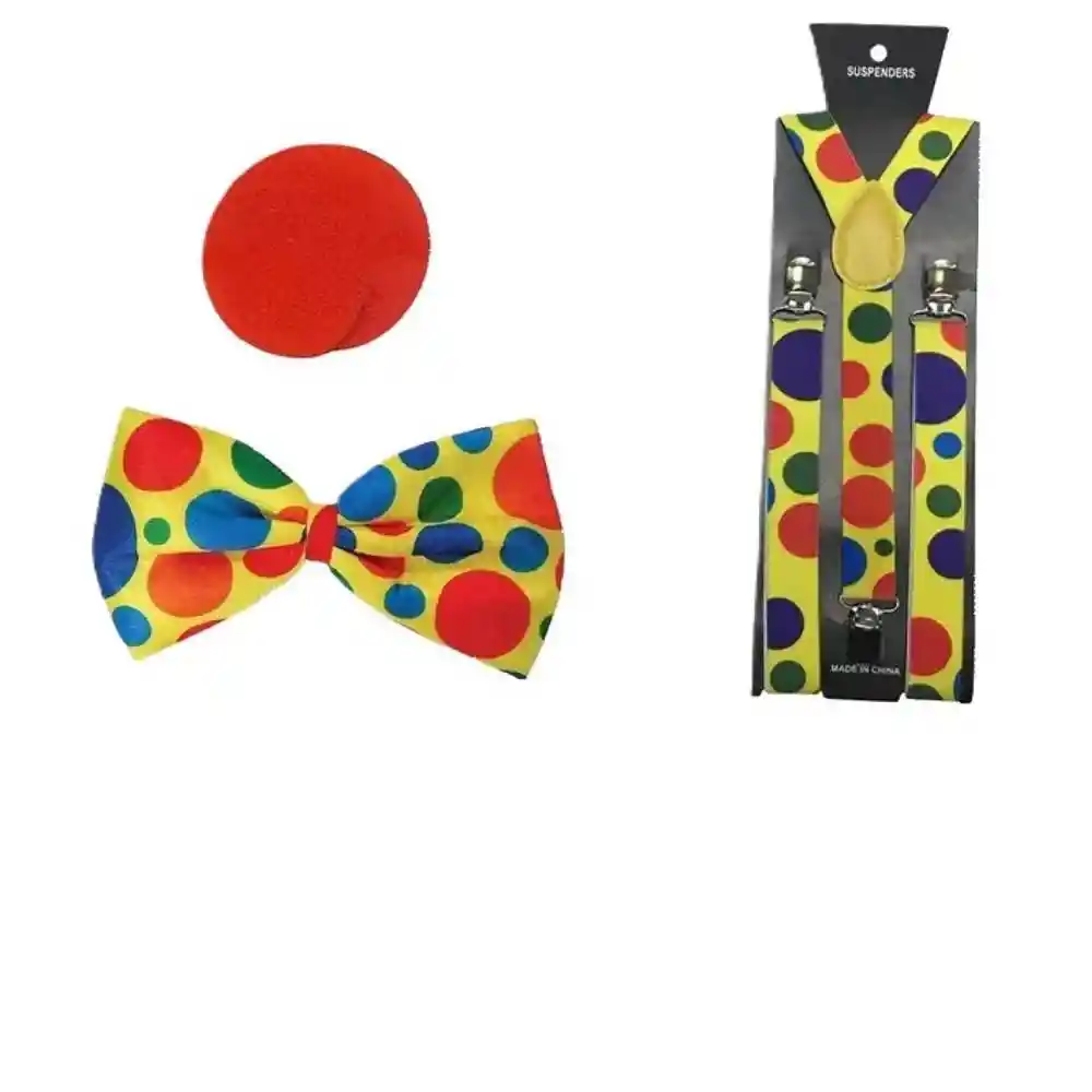 Accesorios Payaso Disfraz Discomer Us Marca Exclusiva Lt6336