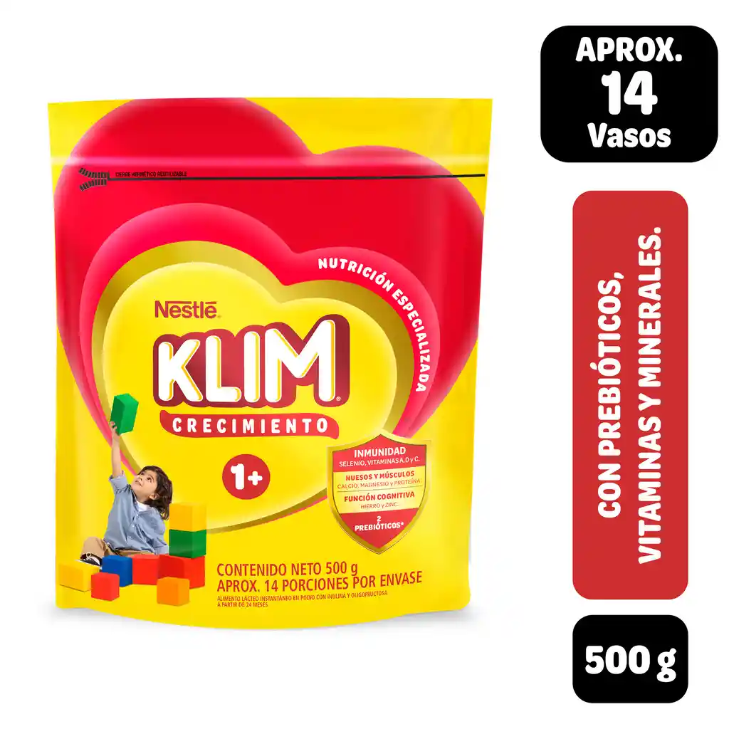 Alimento lácteo KLIM 1+ x 500g
