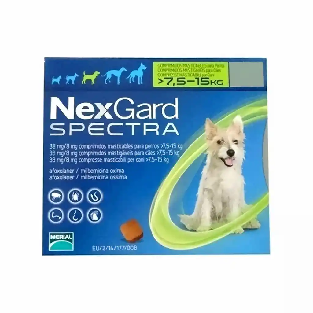 Nexgard Spectra 7.5-15 kg