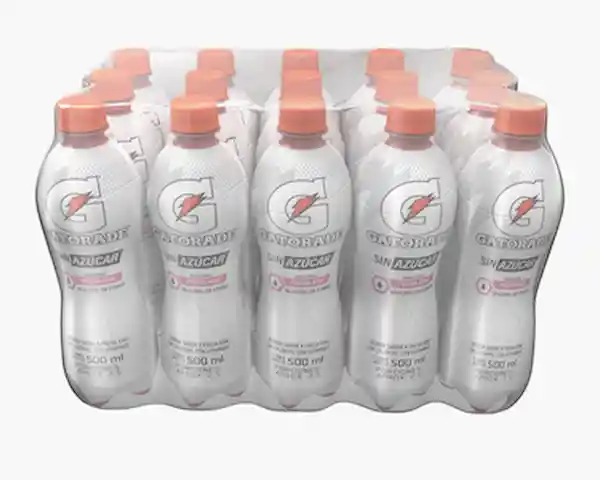 Gatorade Zero Pack Bebida Hidratante Sin Azúcar Fresa-Kiwi