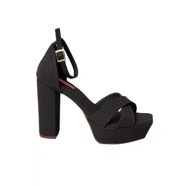 Sandalias Tacón Kimora Negro Talla 35