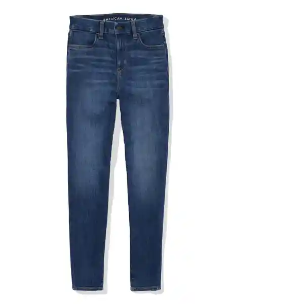 Jean Jegging Crop Mujer Azul T: 6 Regular American Eagle