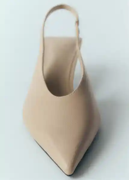 Zapatos Top Nude Talla 36 Mujer Mango