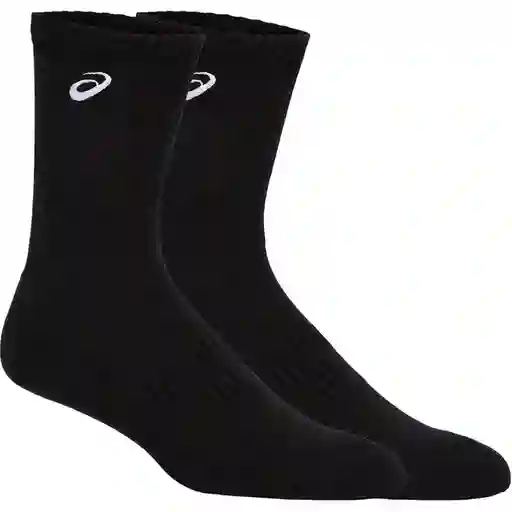 Asics Calcetines Cotton Crew Para Unisex Negro M 3043A088.001