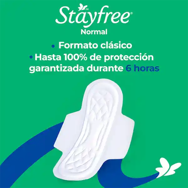  Toalla Higienica  Stayfree  Normal Alas 42 Und 