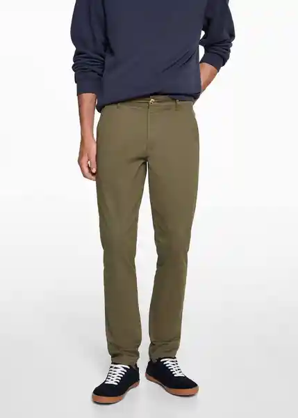 Pantalón Chino Caza Talla 20 Niños Mango