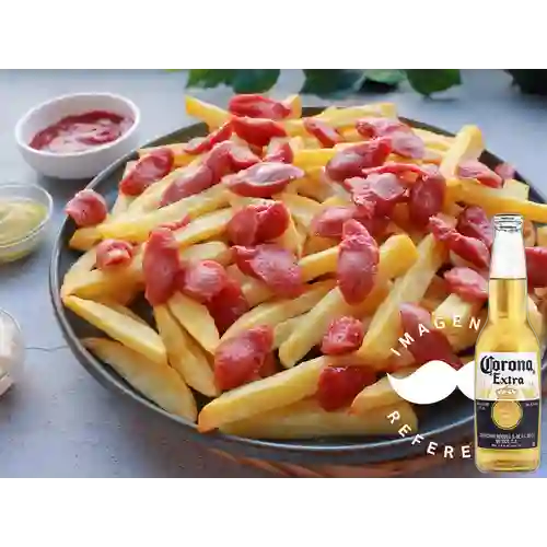 Combo Papas Tío Toro + Corona 350 ml