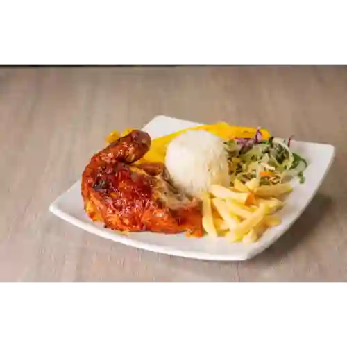 Bandeja con Pollo Asado