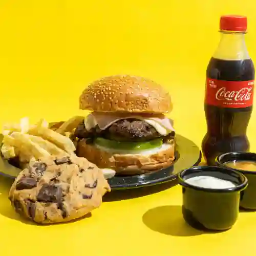 Sencilla + Cookie + Gaseosa 250 ml