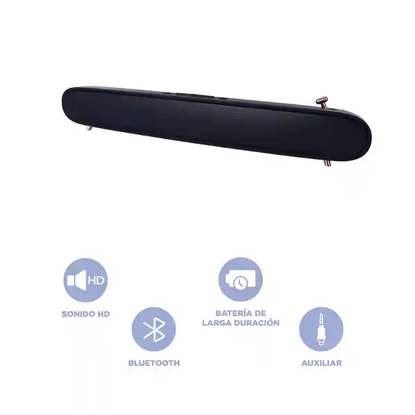 Barra de Sonido Family Cinema Azul Oscuro Mod L105 Miniso